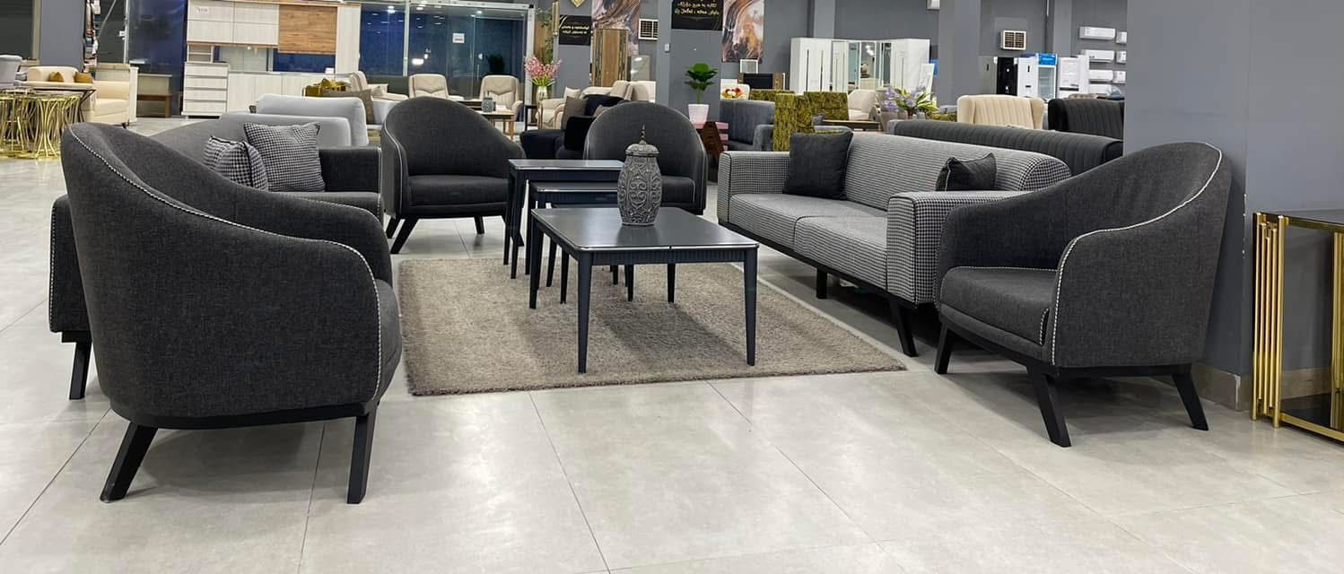 Complete Charcoal Lounge Suite