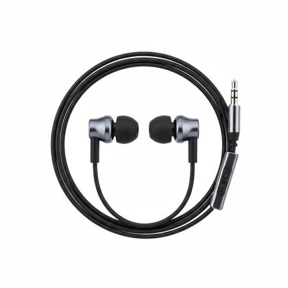Wired Earphones 3.5mm — Black / Pack of 6